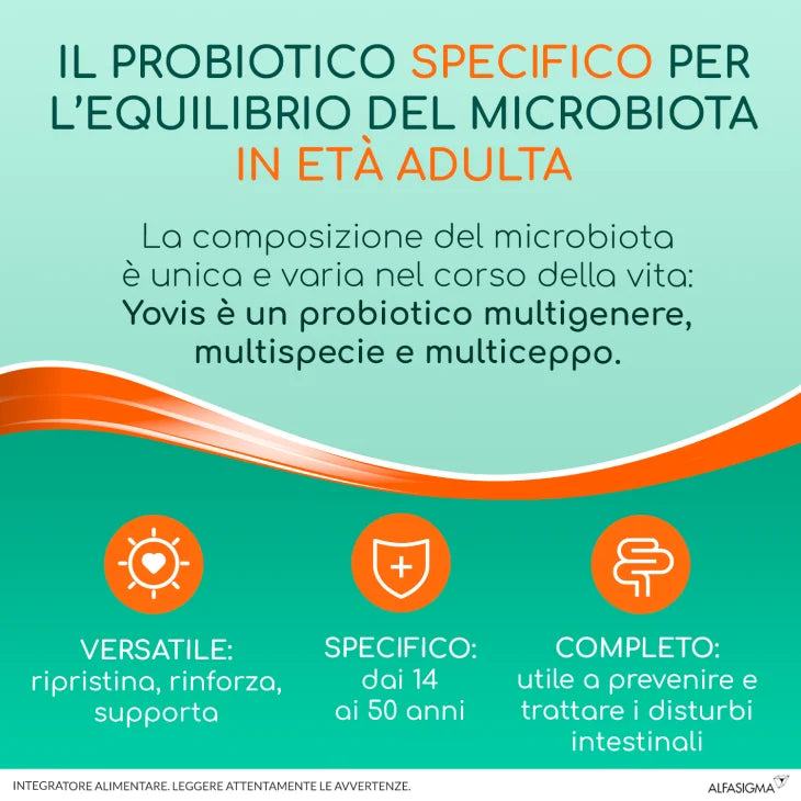 YOVIS 20 STICK OROSOLUBILI 50 MILIARDI