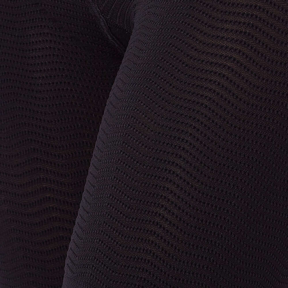 SOLIDEA BERMUDA RED WAVE PANTALONCINO COMPRESSIVO-NERO