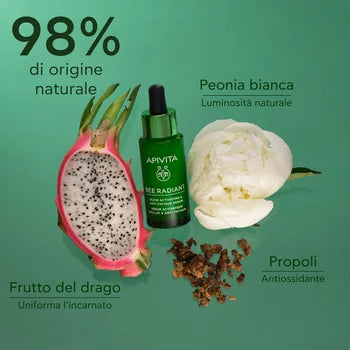 APIVITA BEE RADIANT SIERO ATTIVATORE DI LUMINOSITA' E ANTI- FATICA 30ML