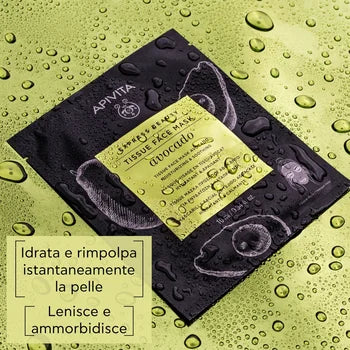 APIVITA MASCHERA VISO IN TESSUTO IDRATANTE E LENITIVA 10ML