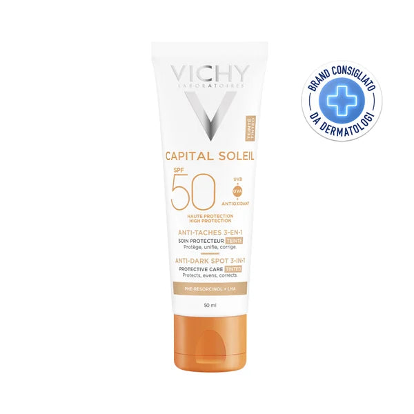 VICHY CAPITAL SOLEIL SPF 50+ CREMA ANTI-MACCHIE 50ml