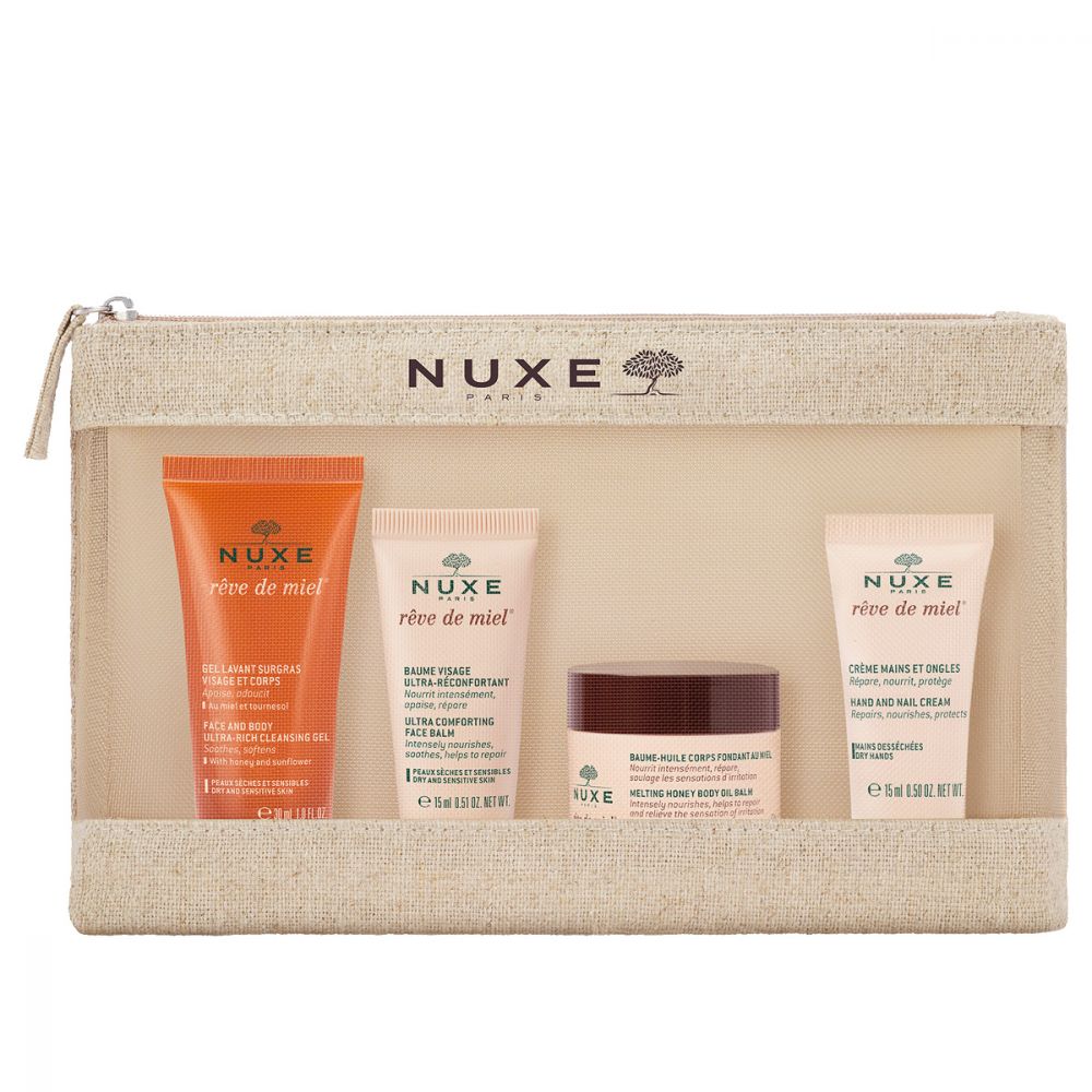 NUXE TROUSSE VOYAGE REVE DE MIEL TRAVEL KIT 2023