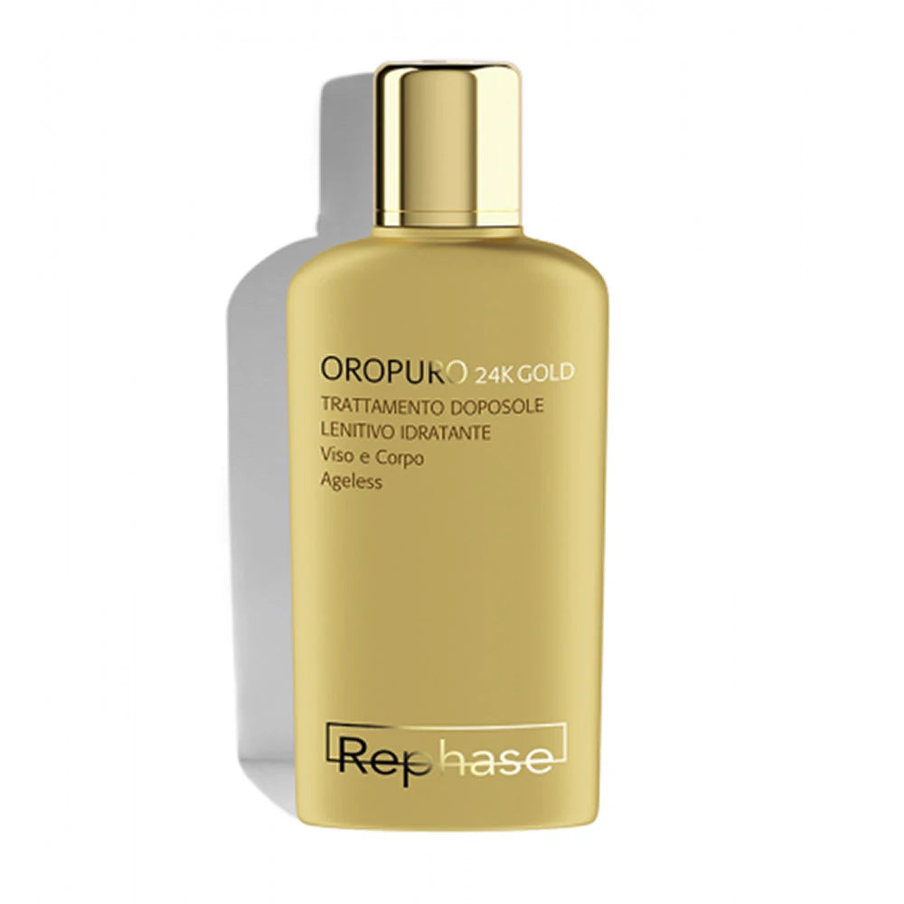 REPHASE OROPURO 24K GOLD HYDROGEL DOPOSOLE SOLARE LENITIVO IDRATANTE 150ML