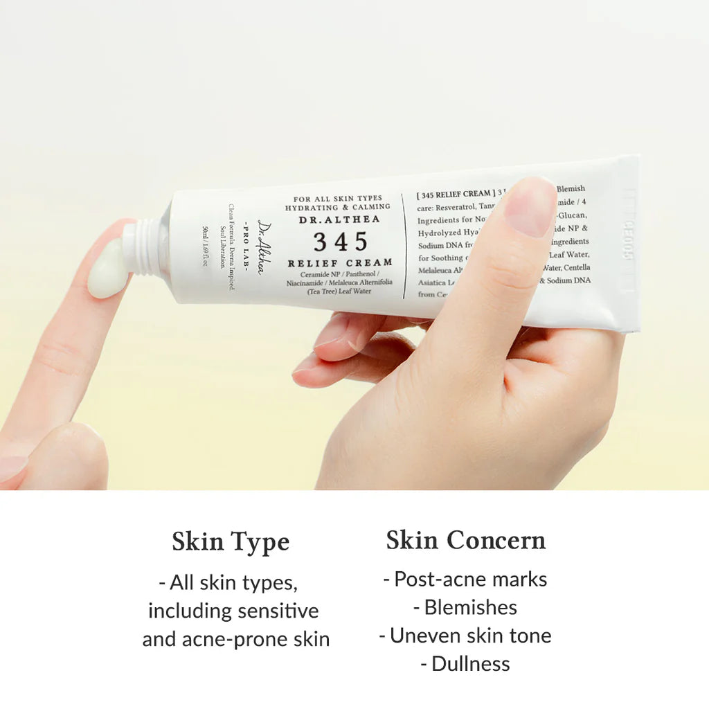 DR. ALTHEA 345 RELIEF CREAM – CREMA LENITIVA RIGENERANTE 50 ML
