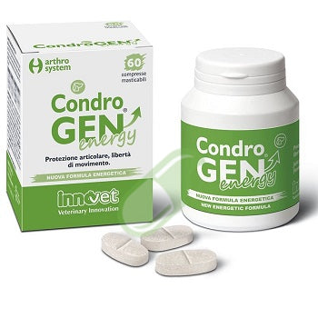 CONDROGEN ENERGY 60 COMPRESSE MASTICABILI ALIMENTO COMPLEMENTARE PER CANI
