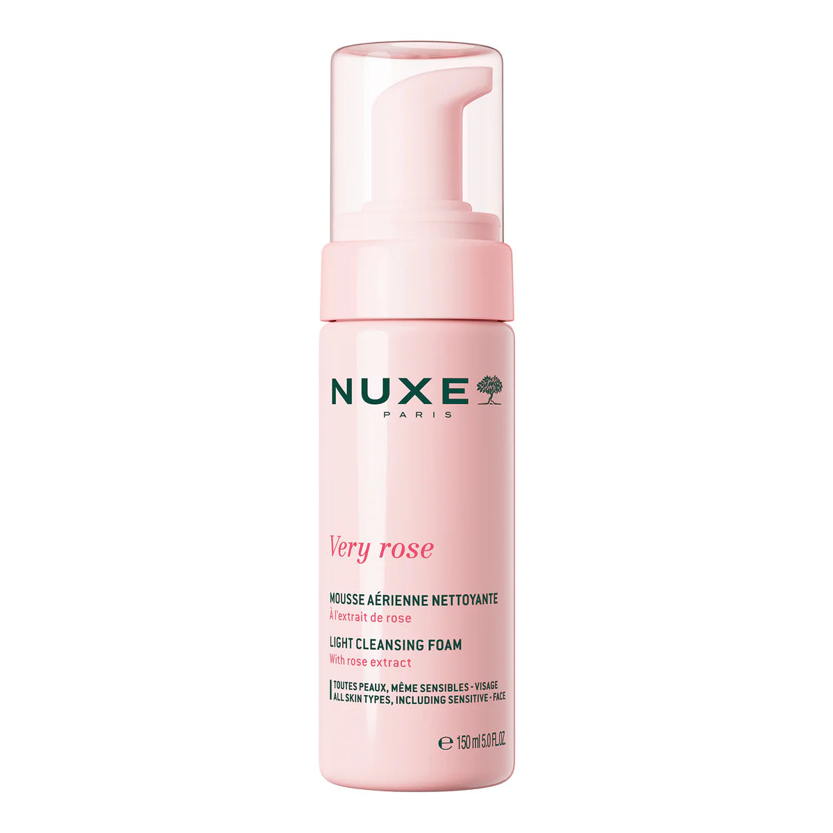 NUXE VERY ROSE MOUSSE LEGGERA DETERGENTE 150ML