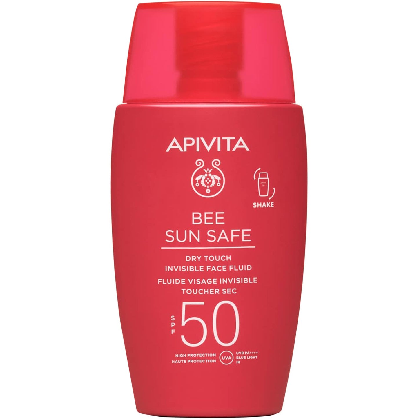 APIVITA SET FLUIDO VISO INVISIBILE DRY TOUCH SPF50 + MASCHERA VISO IDRATANTE E ANTI-INQUINAMENTO + BLACK DETOX CLEANSING JELLY CON POCHETTE IN REGALO