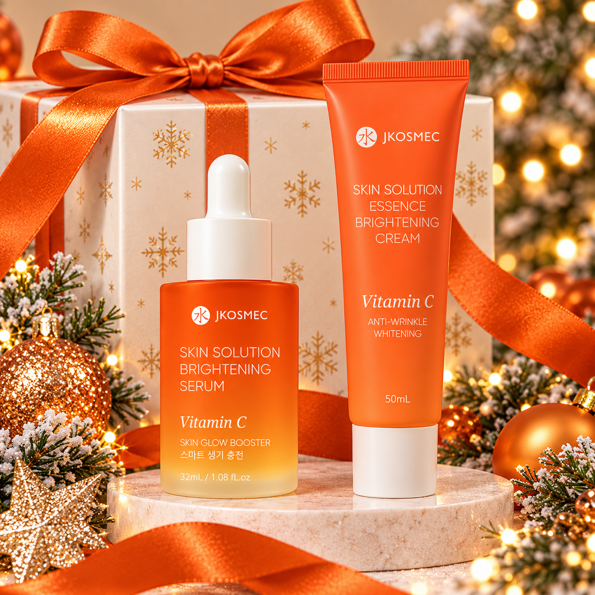 JKOSMEC VITAMIN C GLOW DUO-KIT SKINCARE COREANA