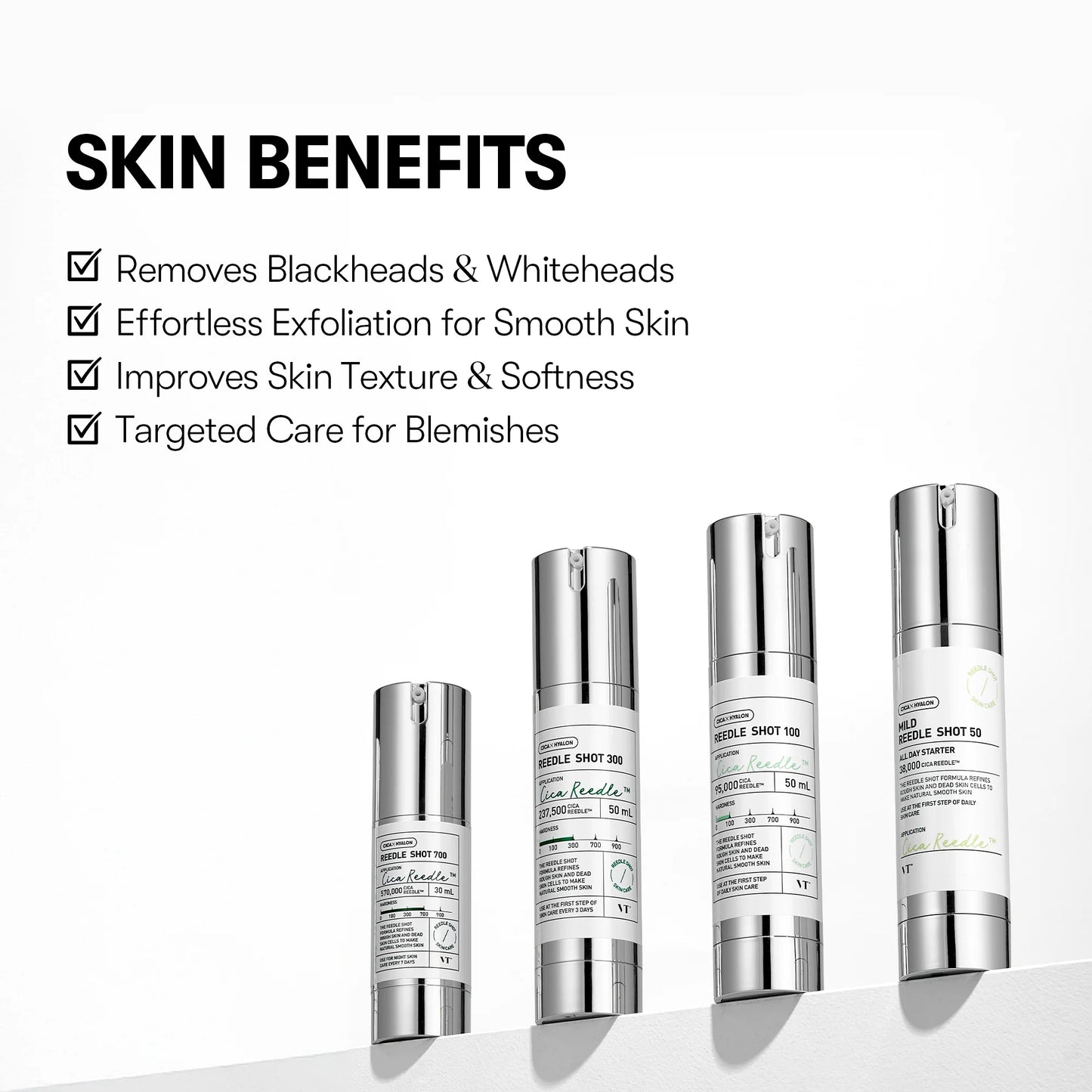 SIERO VISO REEDLE SHOT 100 VT COSMETICS