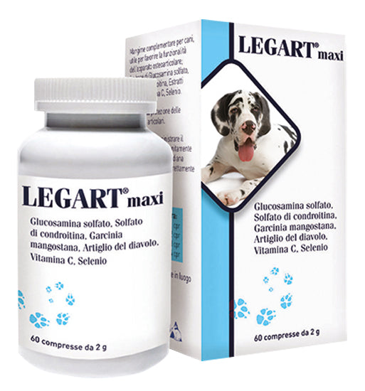 LEGART MAXI MANGIME COMPLEMENTARE PER CANI E GATTI 60 COMPRESSE 2 G