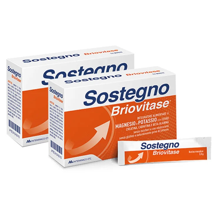 BRIOVITASE SOSTEGNO BIPACK 14+14 BUSTINE GUSTO AGRUMI
