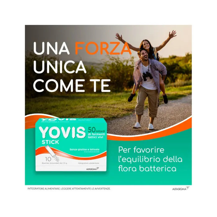 YOVIS 10 STICK OROSOLUBILI