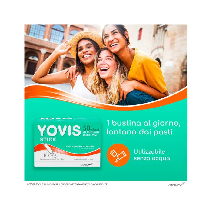 YOVIS 10 STICK OROSOLUBILI