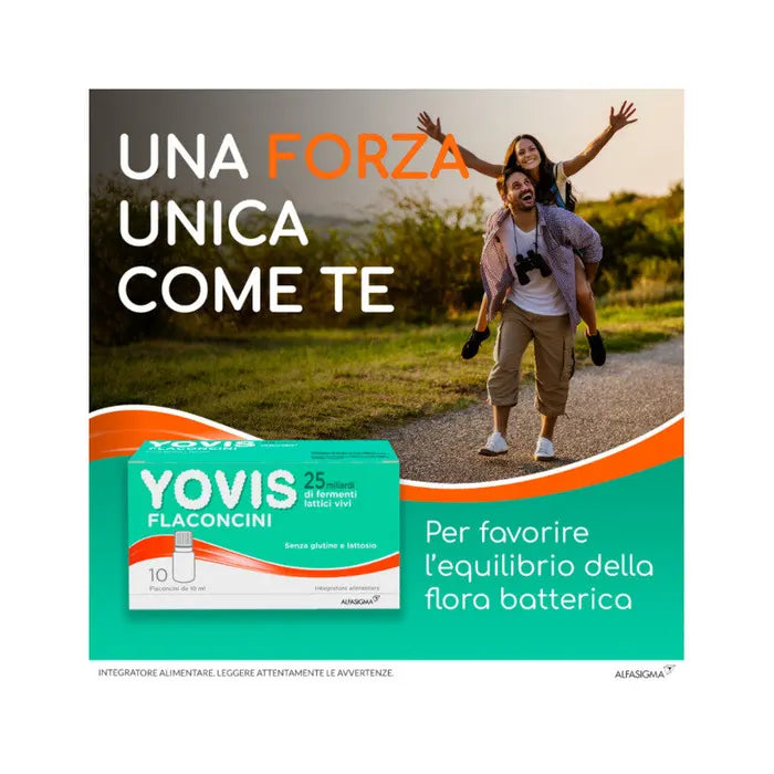 YOVIS FLACONCINI 25 MILIARDI 10 FLACONCINI