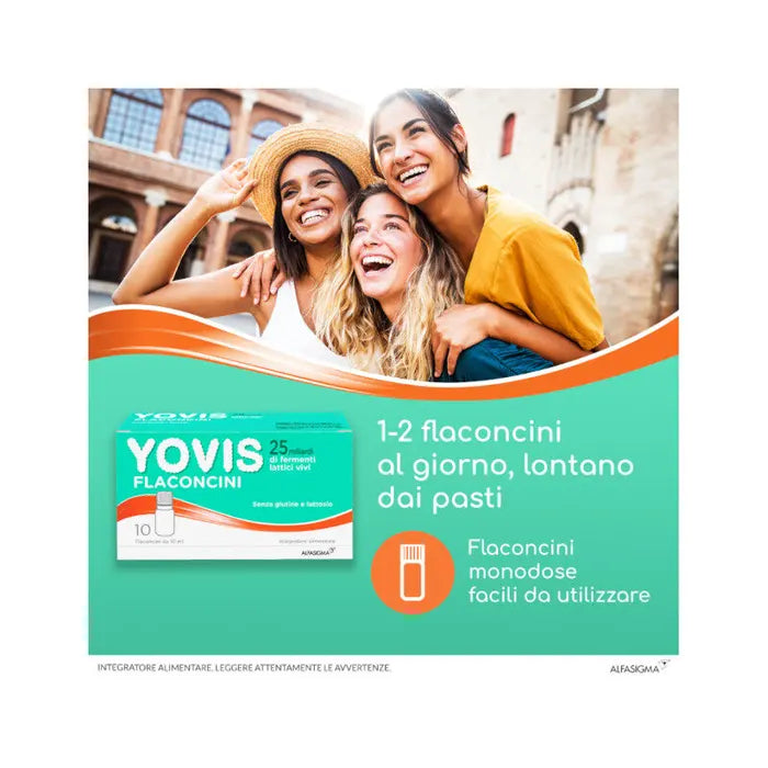 YOVIS FLACONCINI 25 MILIARDI 10 FLACONCINI