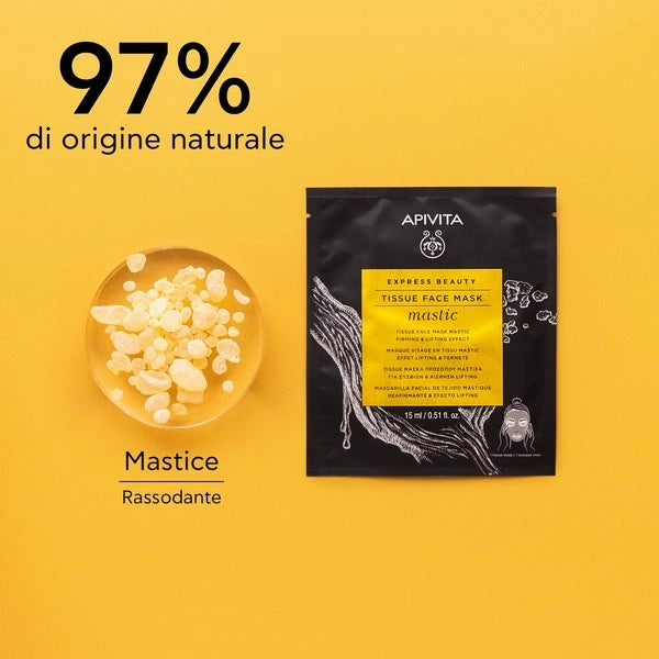 APIVITA MASCHERA VISO IN TESSUTO RASSODANTE LIFTANTE 15ML