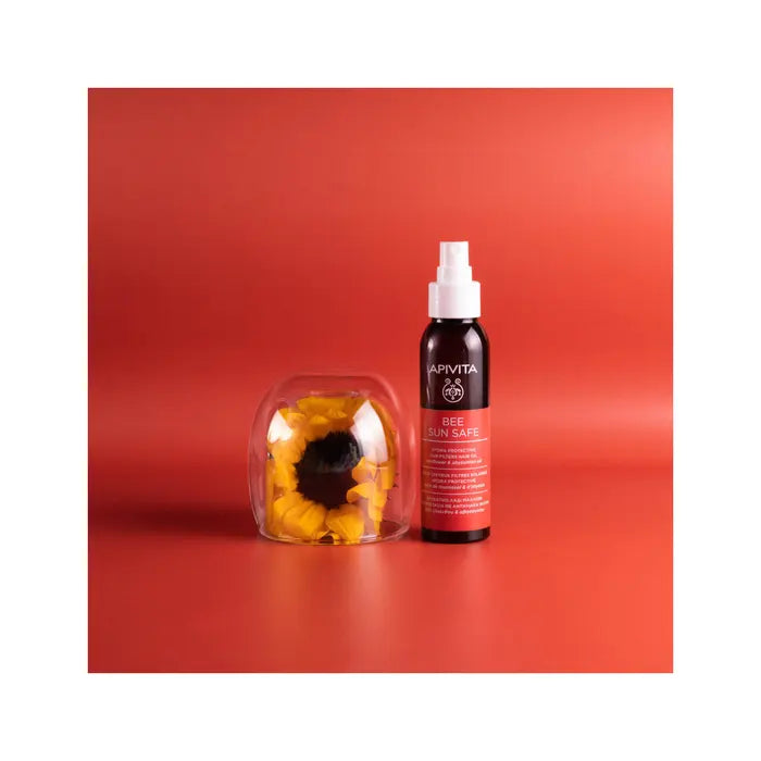 APIVITA BEE SUN SAFE HYDRA PROTECTION HAIR OIL 100ML