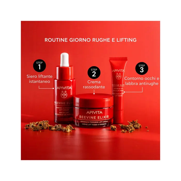APIVITA BEEVINE ELIXIR CREMA CONTORNO OCCHI E LABBRA ANTIRUGHE LIFTANTE 15ML