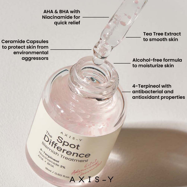 AXIS-Y SPOT THE DIFFERENCE BLEMISH TREATMENT 15ML – TRATTAMENTO SPOT BRUFOLI