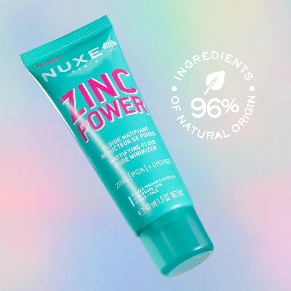 NUXE ZINC POWER FLUIDO OPACIZZANTE RIDUTTORE DI PORI 40ML