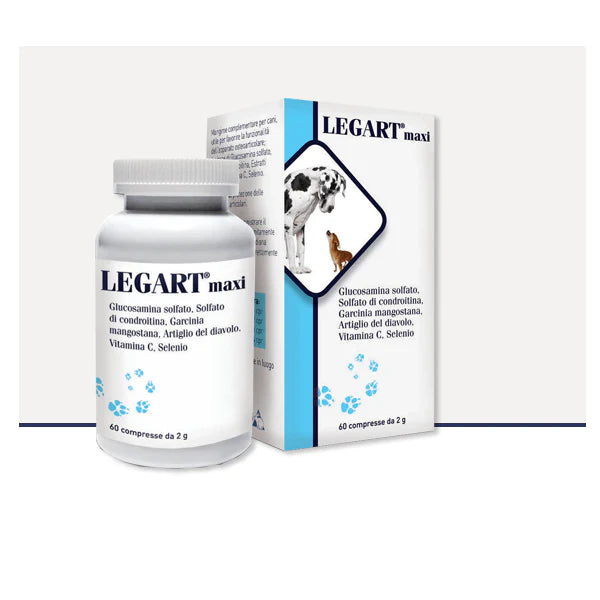 LEGART MAXI MANGIME COMPLEMENTARE PER CANI E GATTI 60 COMPRESSE 2 G