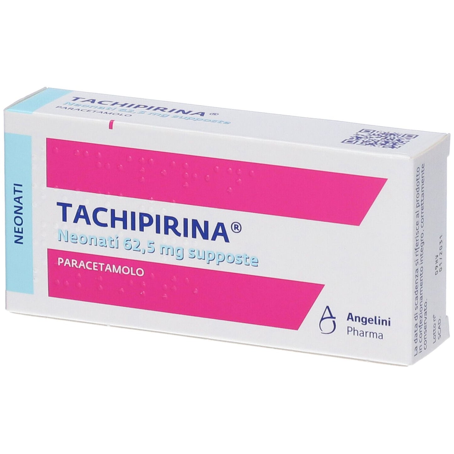 TACHIPIRINA NEONATI 62,5MG 10 SUPPOSTE