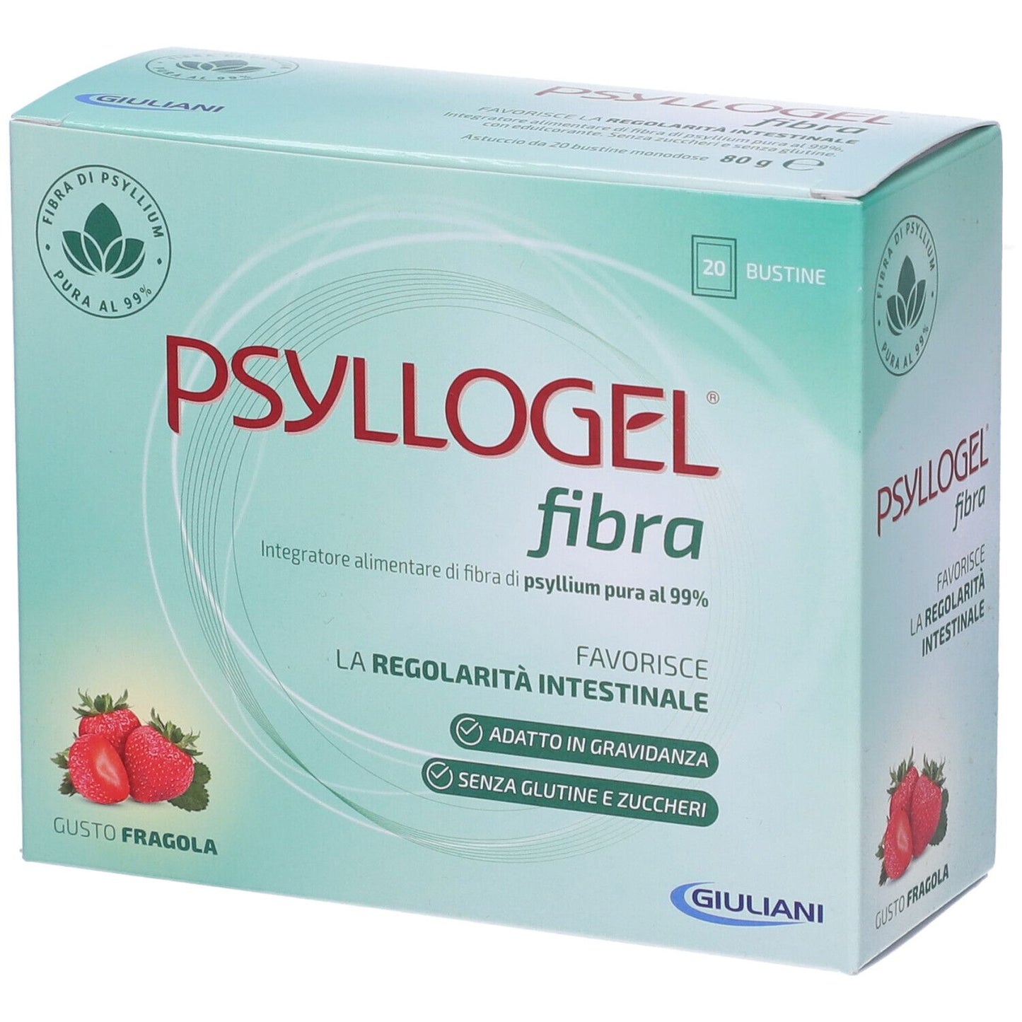PSYLLOGEL FIBRA AROMA ARANCIA ROSSA 20 BUSTINE