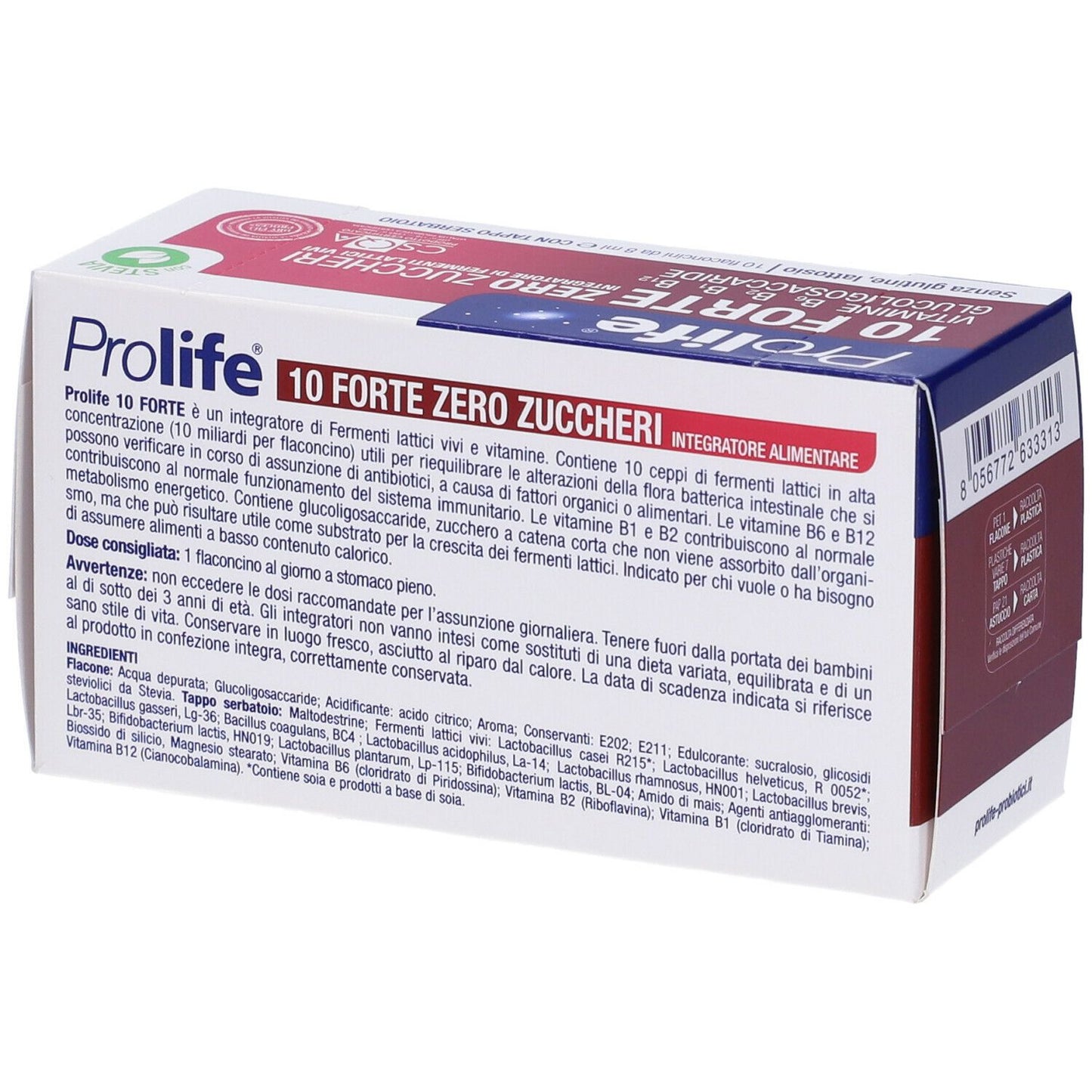 PROLIFE FORTE 10 MILIARDI 10 FLACONCINI