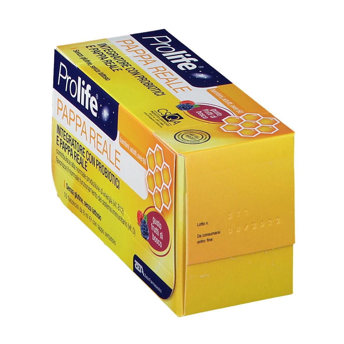 PROLIFE PAPPA REALE 10 FLACONCINI DA 8ML