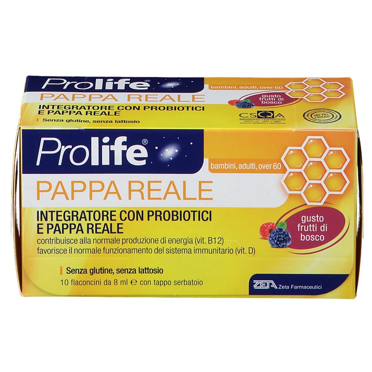 PROLIFE PAPPA REALE 10 FLACONCINI DA 8ML