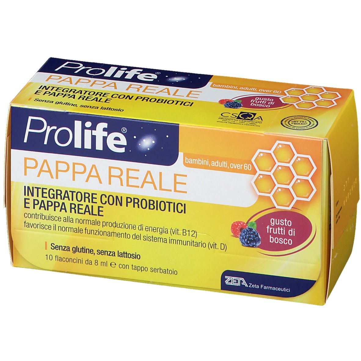 PROLIFE PAPPA REALE 10 FLACONCINI DA 8ML