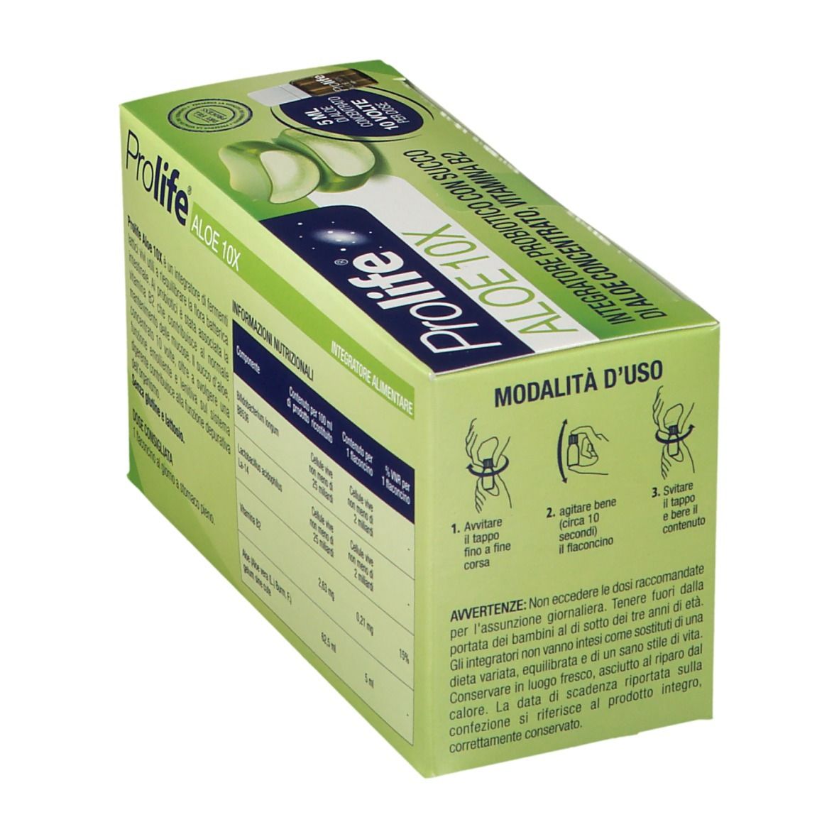 PROLIFE ALOE 10X 10 FLACONCINI