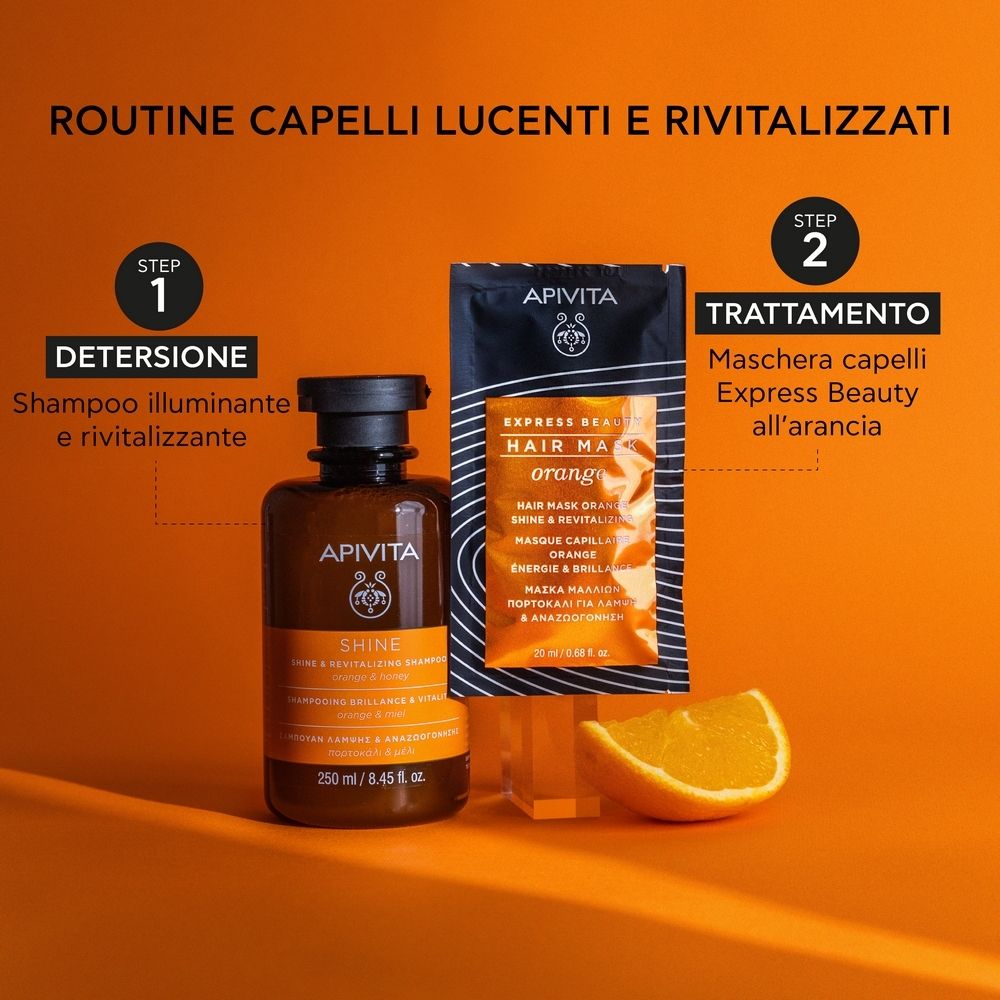 APIVITA MASCHERA CAPELLI ILLUMINANTE RIVITALIZZANTE 20ML