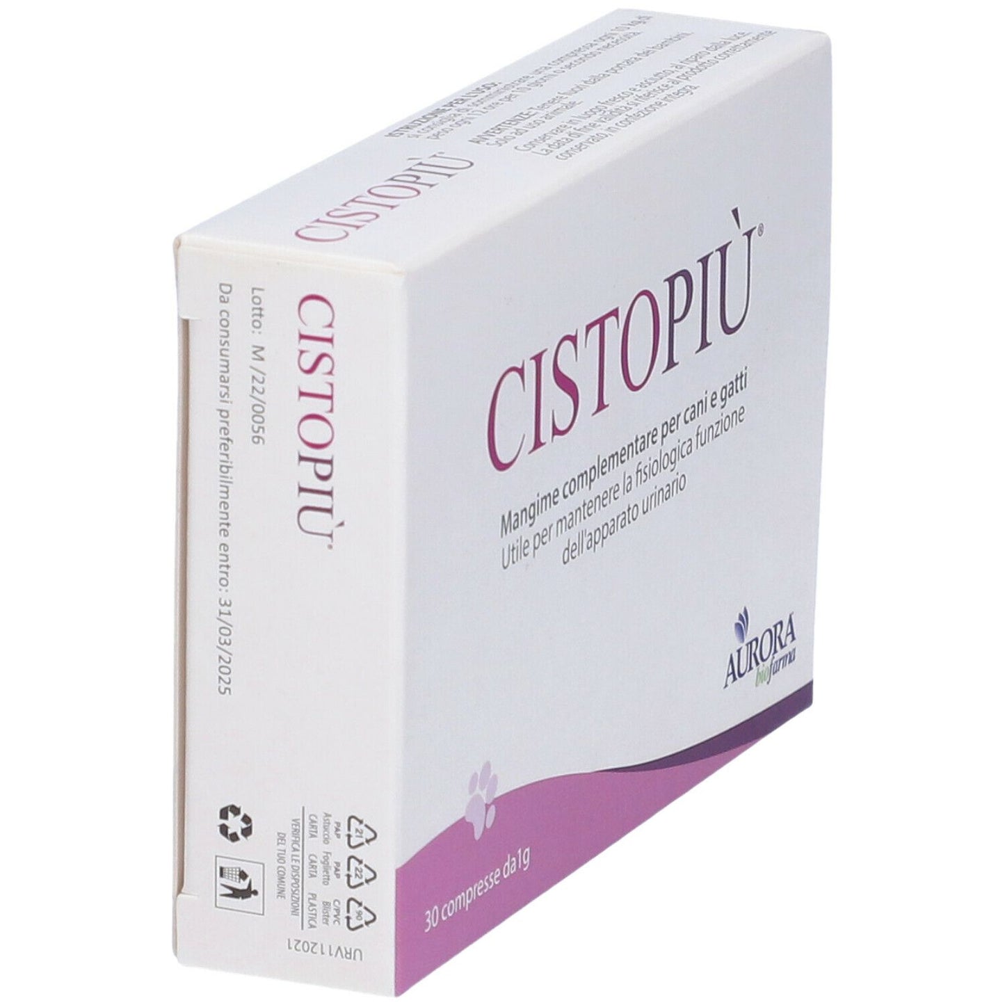CISTOPIÙ 30 COMPRESSE CANI E GATTI