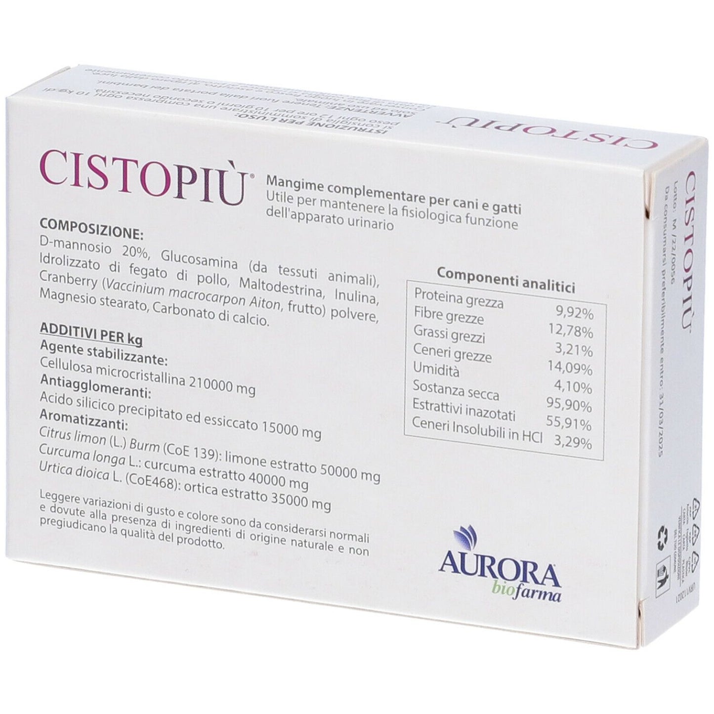 CISTOPIÙ 30 COMPRESSE CANI E GATTI