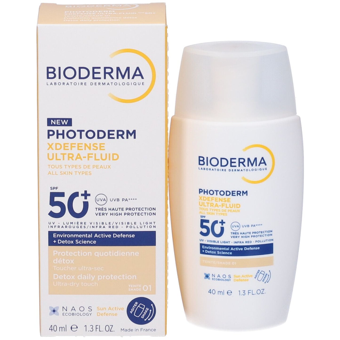 PHOTODERM XDEFENSE ULTRA-FLUID SPF50+ INVISIBILE