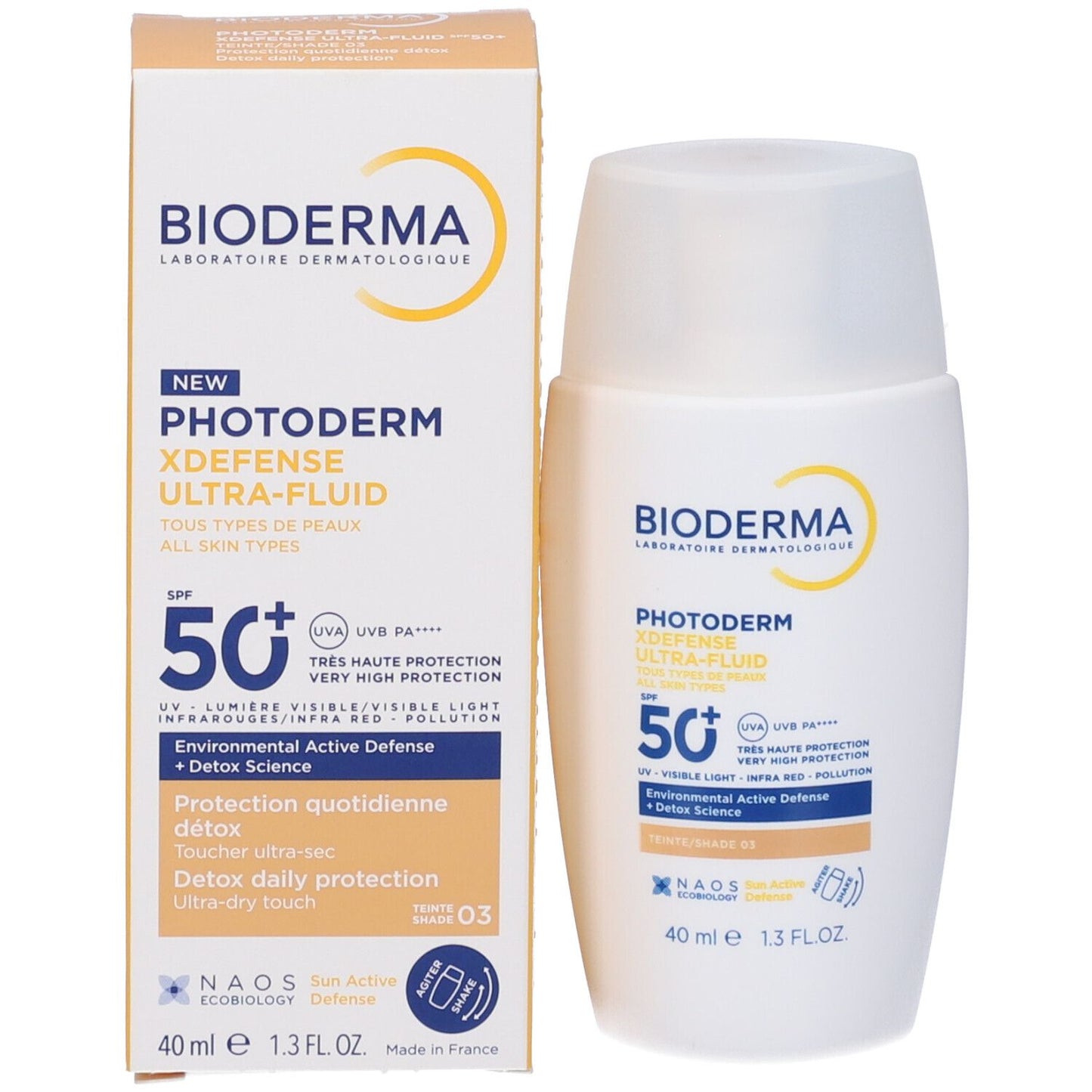 PHOTODERM XDEFENSE ULTRA-FLUID SPF50+ INVISIBILE