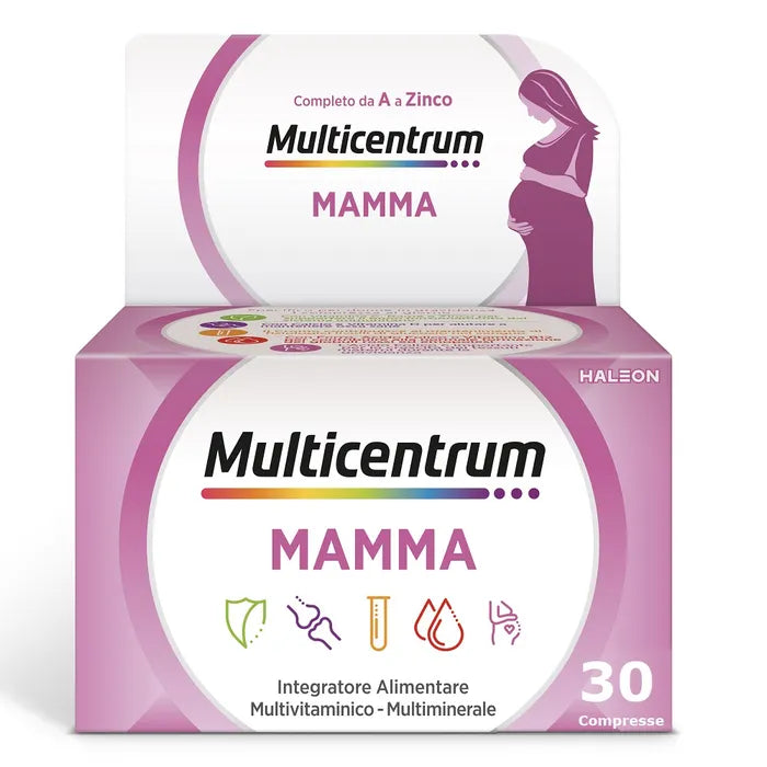 MULTICENTRUM MAMMA INTEGRATORE ALIMENTARE MULTIVITAMINICO 30 COMPRESSE