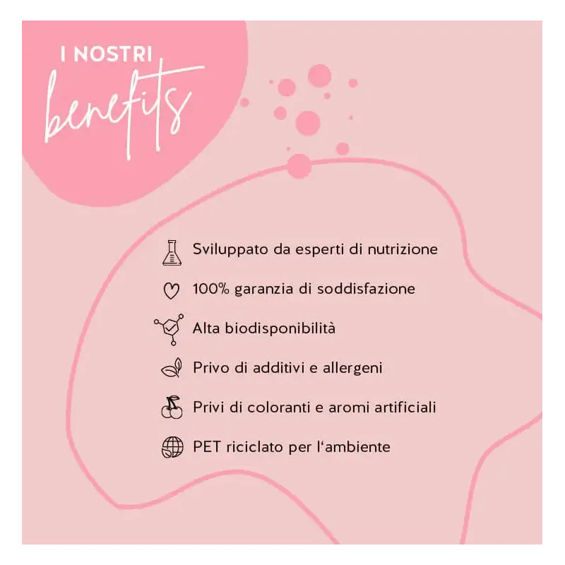 AH-MAZING HAIR VITAMIN BIOTINA PER CAPELLI FORTI 45 ORSETTI GOMMOSI SENZA ZUCCHERO