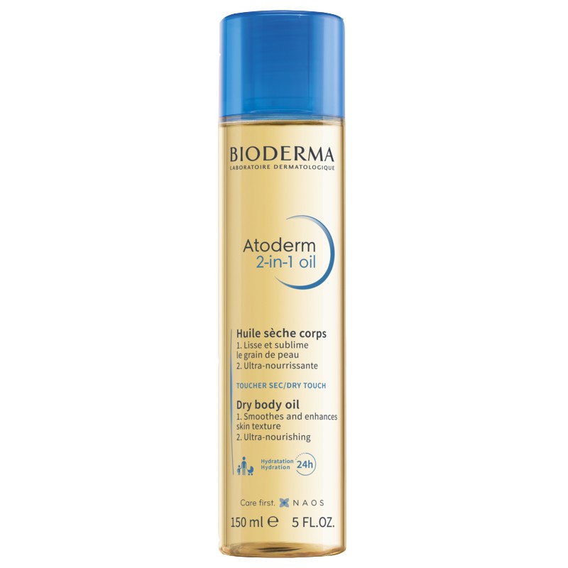 BIODERMA ATODERM 2-IN-1 OLIO SECCO IDRATANTE E NUTRIENTE 150ML