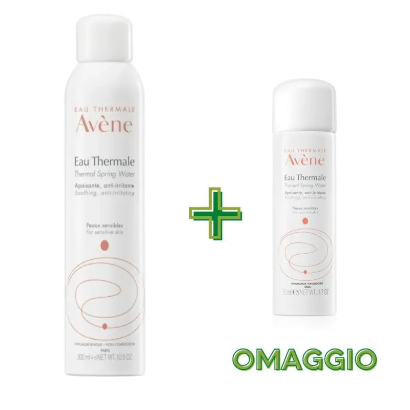 AVENE EAU THERMALE ACQUA TERMALE SPRAY 300ML + 50ML OMAGGIO