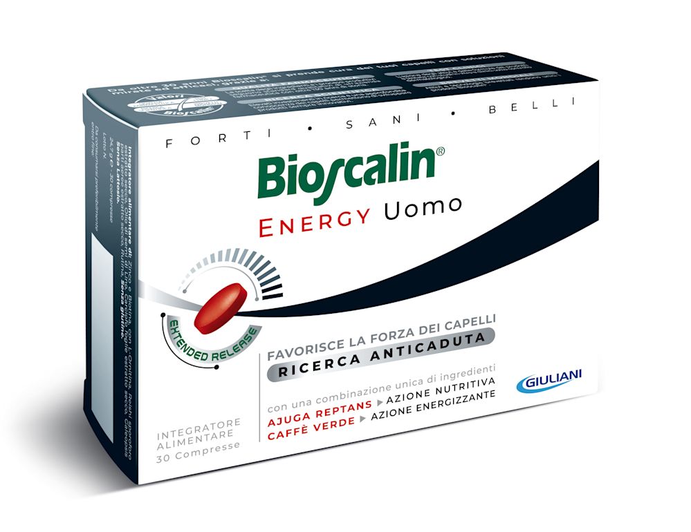 BIOSCALIN ENERGY 30 COMPRESSE INTEGRATORE CAPELLI ENERGIZZANTE