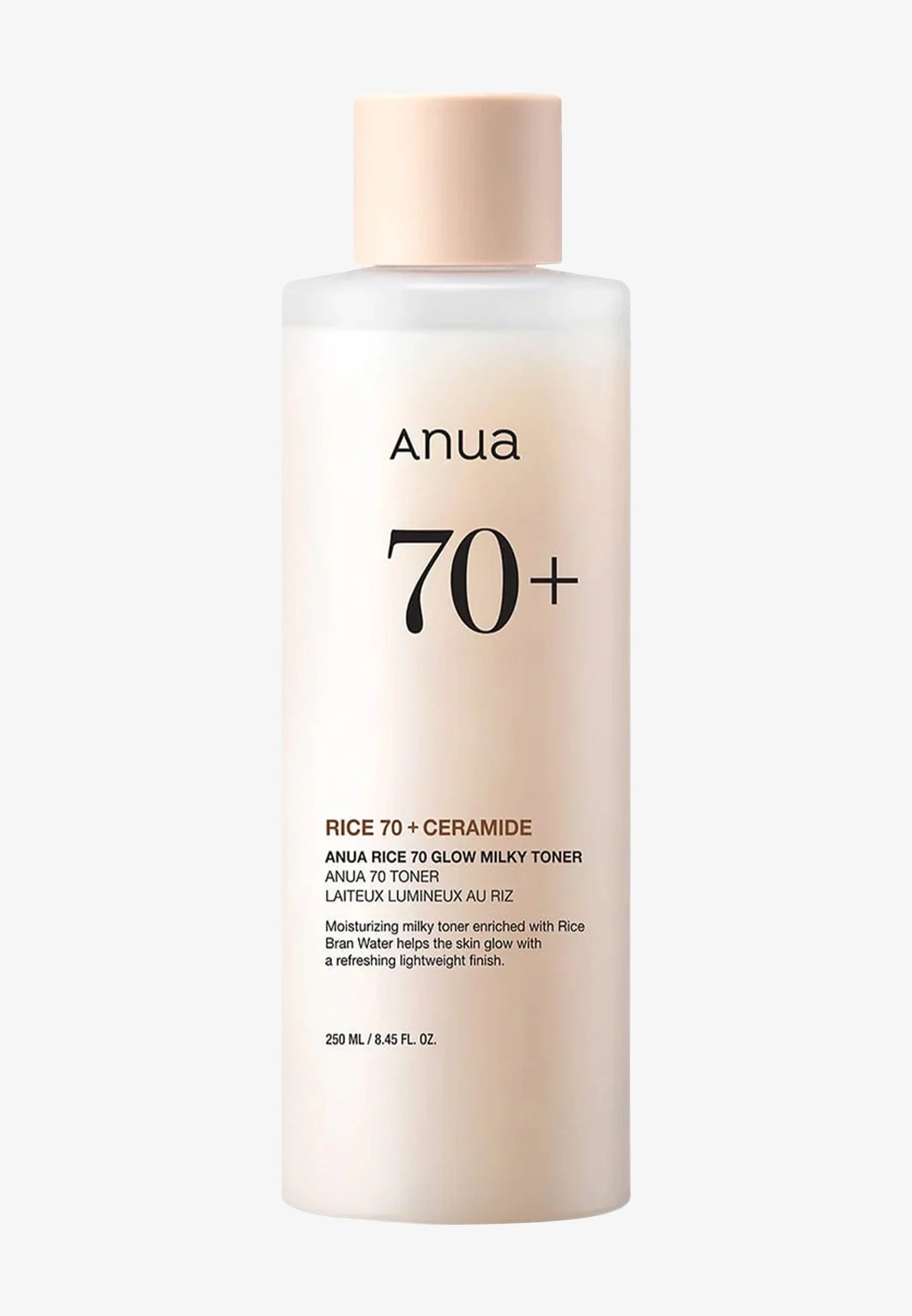 ANUA RICE 70 GLOW MILKY TONER 250ML-TONICO VISO 250ML