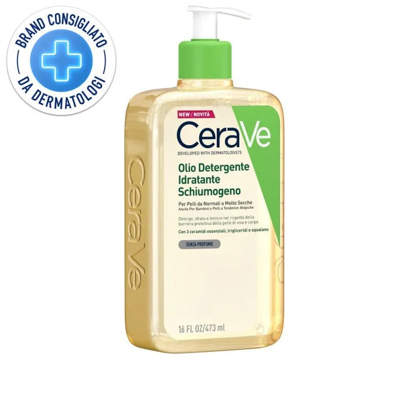 CERAVE OLIO DETERGENTE SCHIUMOGENO