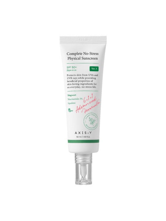 AXIS-Y COMPLETE NO-STRESS PHYSICAL SUNSCREEN V3-PROTEZIONE SOLARE FISICA