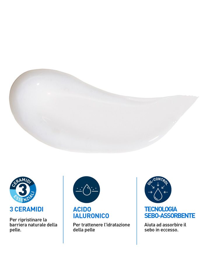 CERAVE CREMA GEL IDRATANTE ANTI- LUCIDITA' CREMA ADATTA DA MISTE A GRASSE ML52