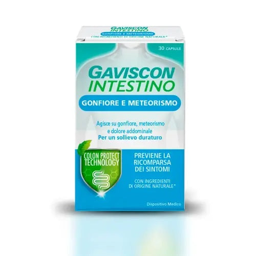 GAVISCON INTESTINO GONFIORE E METEORISMO 30CAPSULE