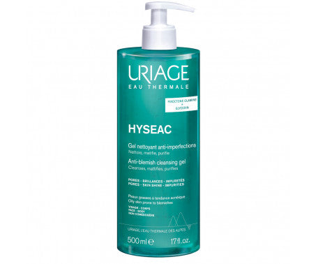 URIAGE HYSEAC GEL NETTOYANT 500ML