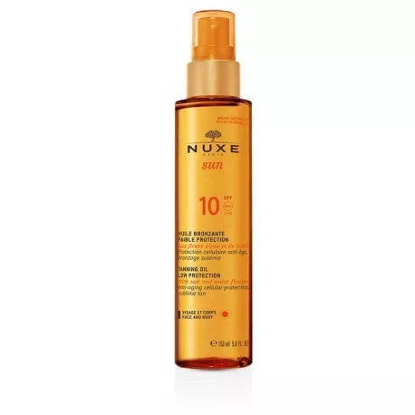 NUXE SUN OLIO SOLARE PER VISO E CORPO SPF10 150ML