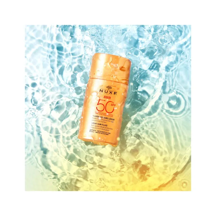 NUXE SUN FLUIDO LEGGERO SPF 50 - PROTEZIONE SOLARE MOLTO ALTA PER IL VISO 50ML